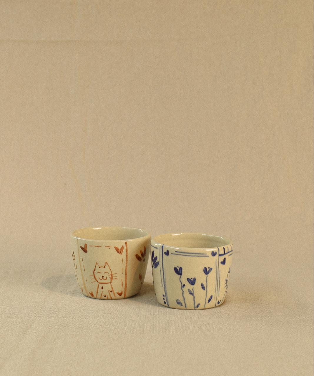 كوب كات (حجم فلات وايت)